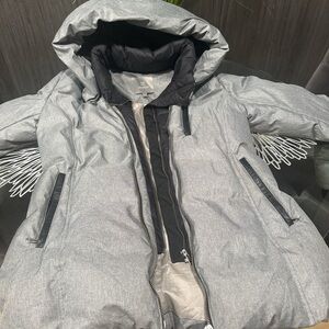 Soia & Kyo Gray Puffer Jacket
